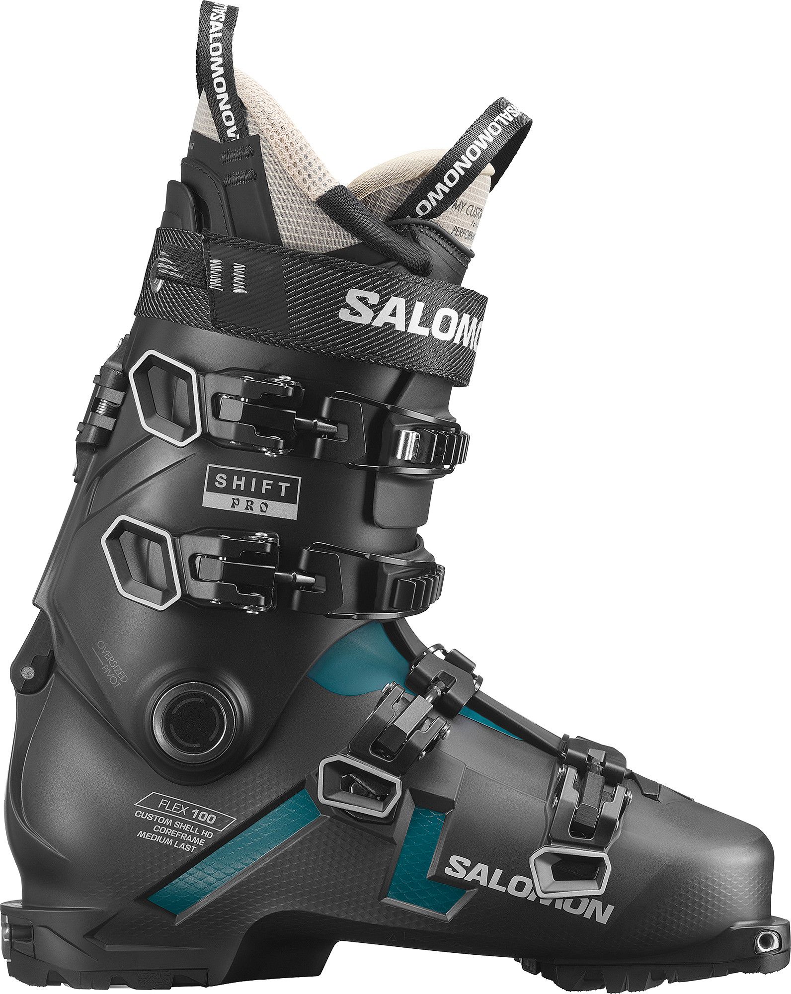 Salomon Men's Shift Pro 100 AT Black/Dragonfly/Humus | Buy Salomon